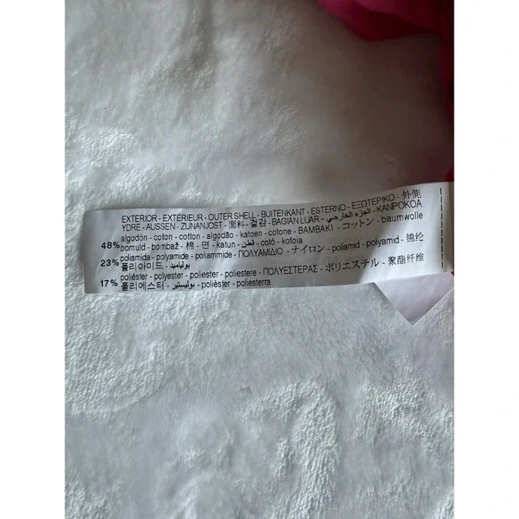 Zara Lace Halter Dress Womens Medium Pink Fuchsia Midi‎ Floral Open Back Pencil - Picture 13 of 16